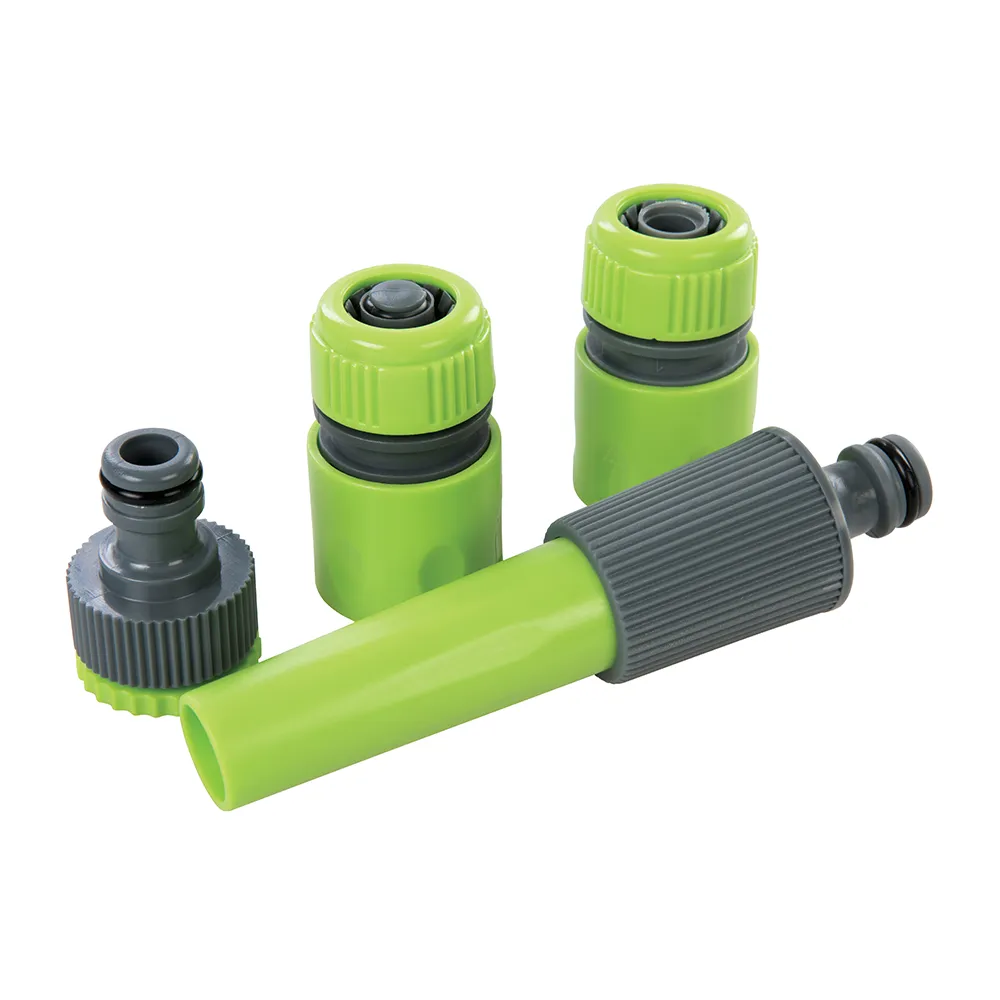 Silverline – Garden Hose Pipe Watering Connector Set, 5pc for Secure Connections (394989) Silverline – Garden Hose Pipe Watering Connector Set, 5pc for Secure Connections (394989)