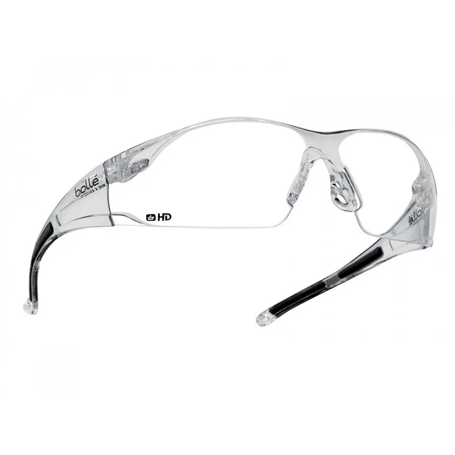 Bolle – Clear HD Wrap Around Safety Glasses (RUSHDPI) Bolle – Clear HD Wrap Around Safety Glasses (RUSHDPI)