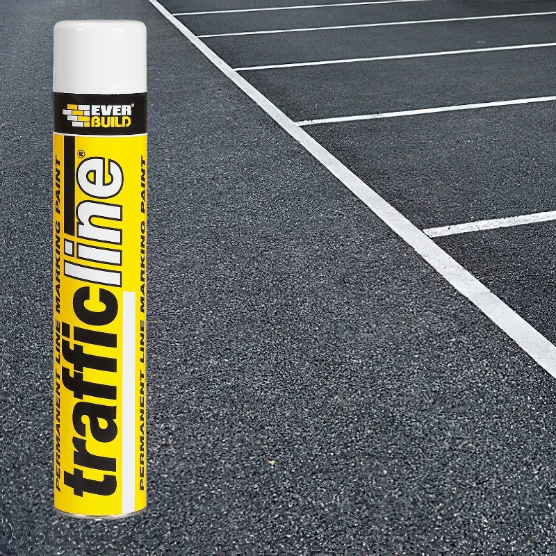 Everbuild – Road Marking Paint for Traffic Lines – White (TRAFFICWE) Everbuild – Road Marking Paint for Traffic Lines – White (489774)