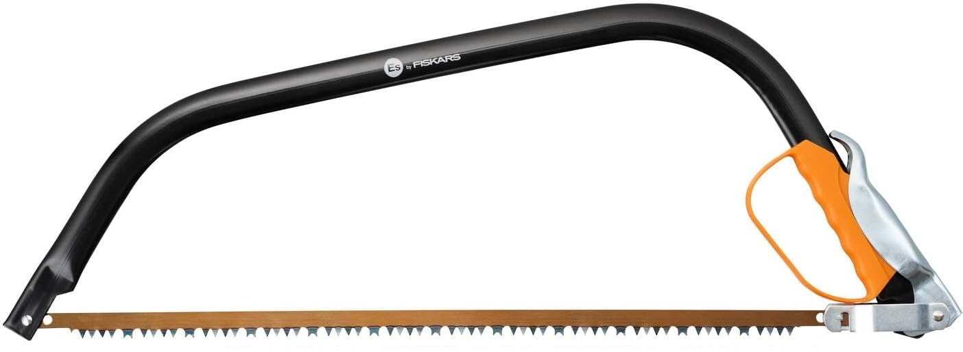 Fiskars 21-Inch Tree Pruning Bowsaw horizontal full saw view