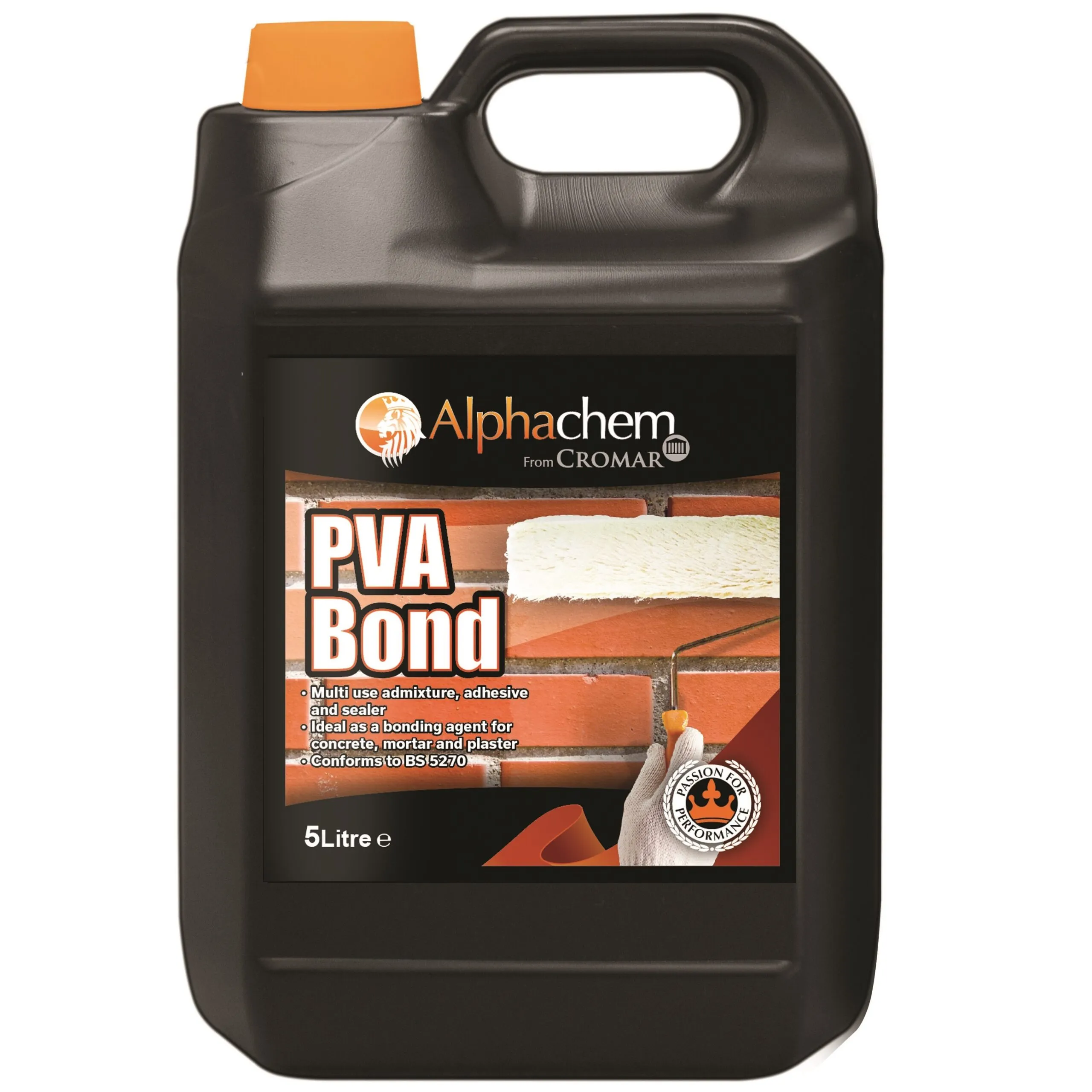 Alpha Chem PVA Bond Sealer Adhesive and Additive – 5 Litre Alphachem – PVA Bond Sealer Adhesive and Additive – 5 Litre (X3PVA5)