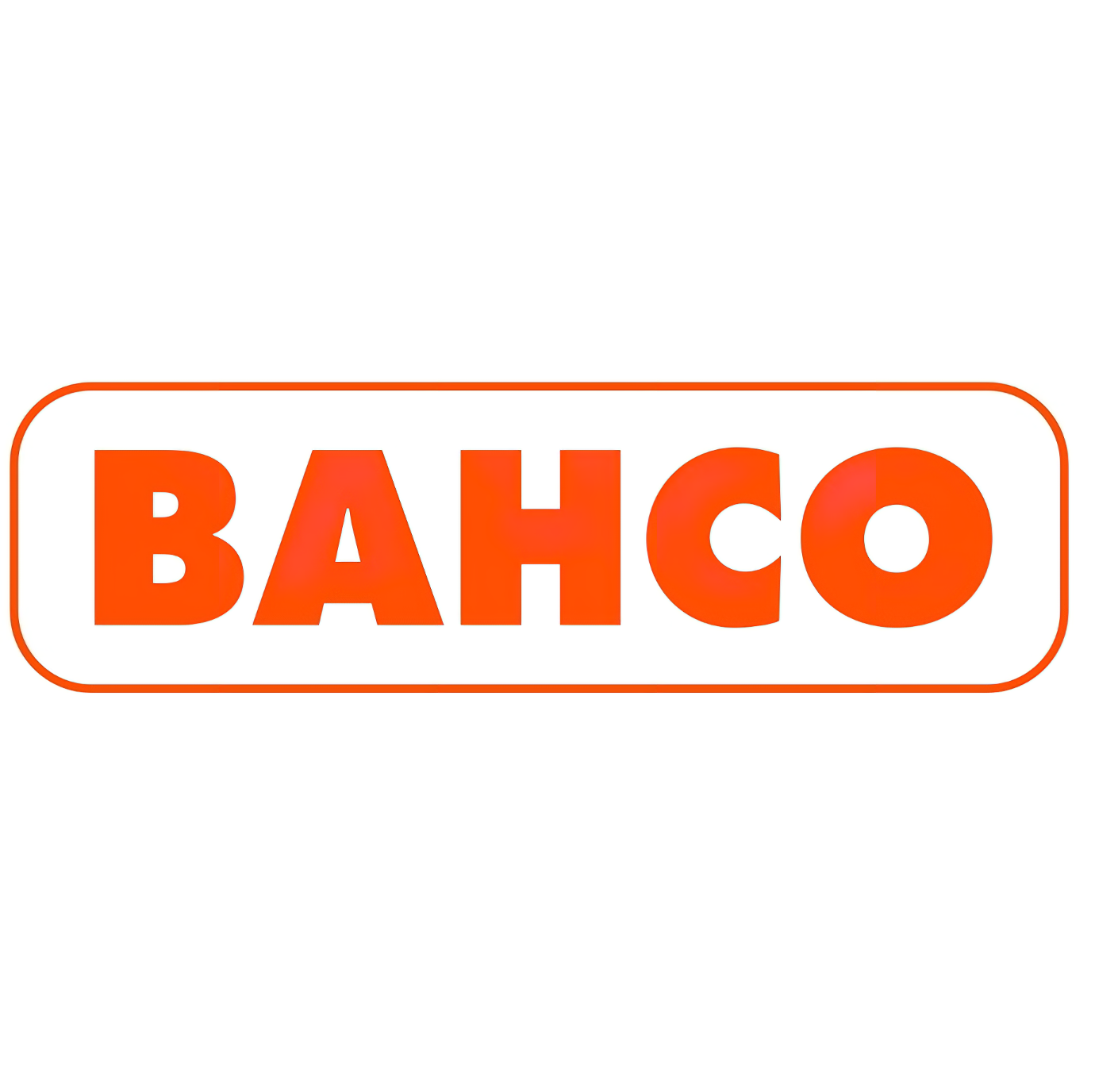 Bahco logo in orange and white.