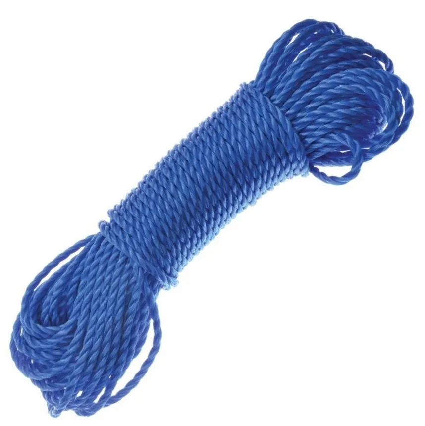 Blue Spot Tools – 7mm Poly Rope for Outdoor Use (80422) Blue Spot Tools – 7mm Blue Poly Rope for Outdoor Use (80422)