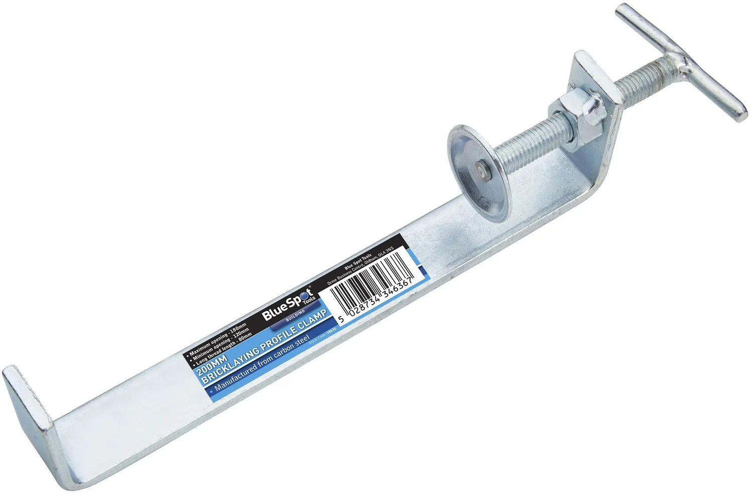 Blue Spot Tools – HD Bricklaying Profile Clamp 200mm (34636)