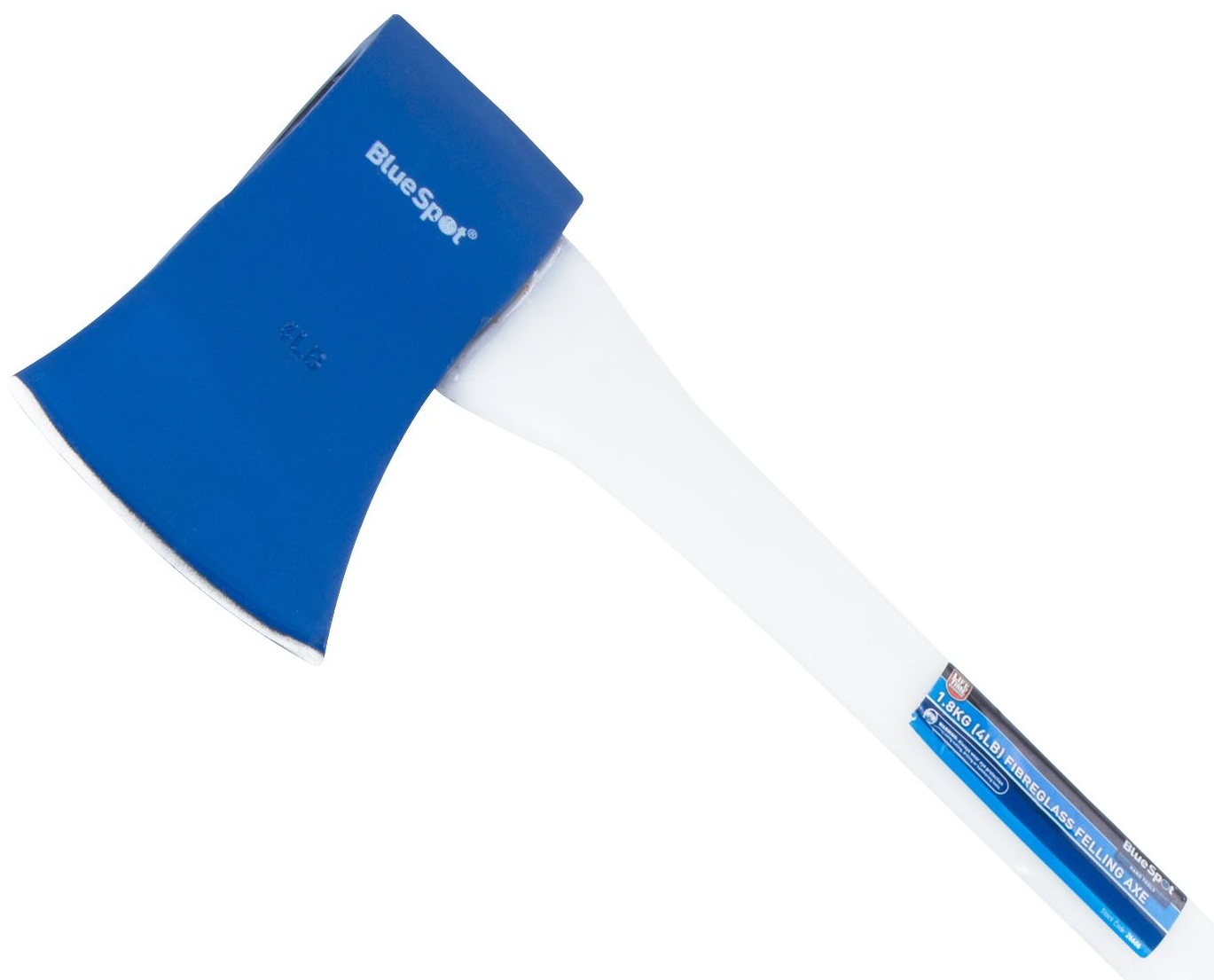 Blue Spot 26606 felling axe with a super strong fibreglass handle.