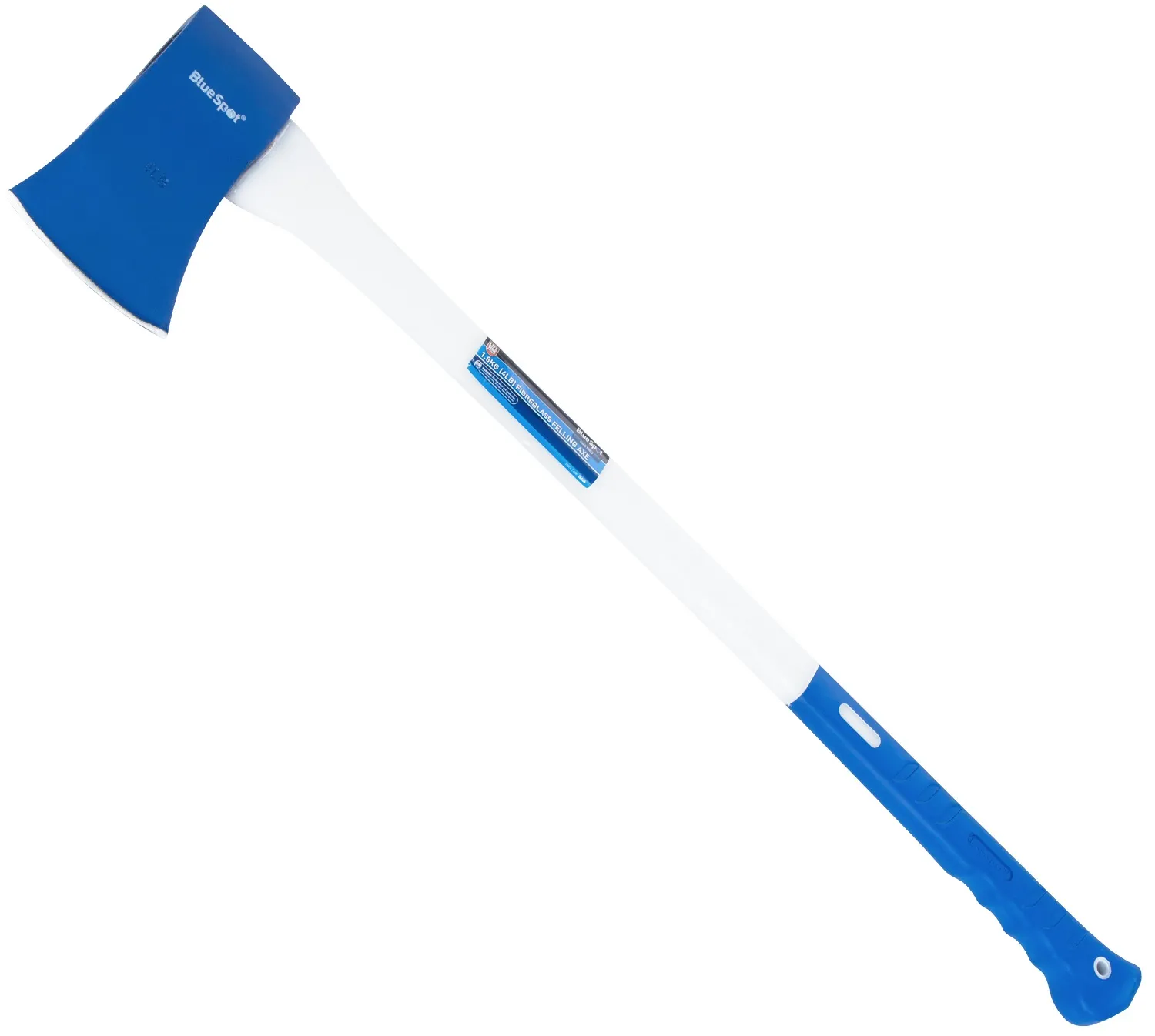 blue-spot-tools-felling-wood-axe-4lb-fibreglass-26606-bluespot Blue Spot Tools – Felling Axe with Fibreglass Handle – 4lb (26606)