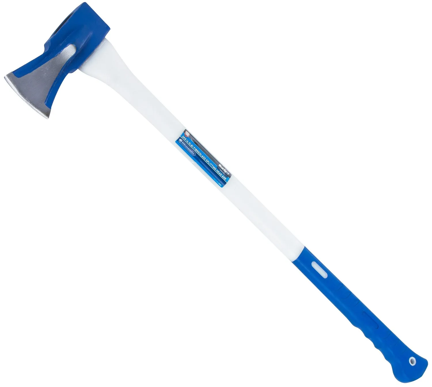 blue-spot-tools-splitting-felling-wood-axe-4-5lb-fibreglass-26608-bluespot Blue Spot Tools – Splitting Felling Axe with Fibreglass Handle – 4.5lb (26608)