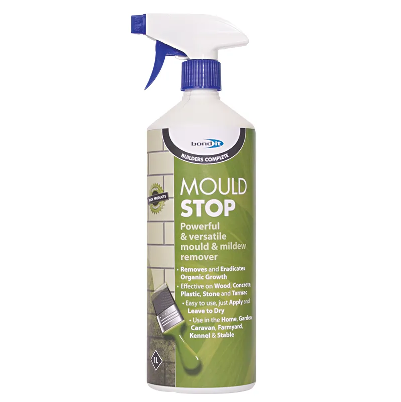 Bond It – Mould Stop Moss and Mildew Remover – 1L Spray (BDH071) Bond It – Mould Stop Moss and Mildew Remover – 1L Spray (BDH071)