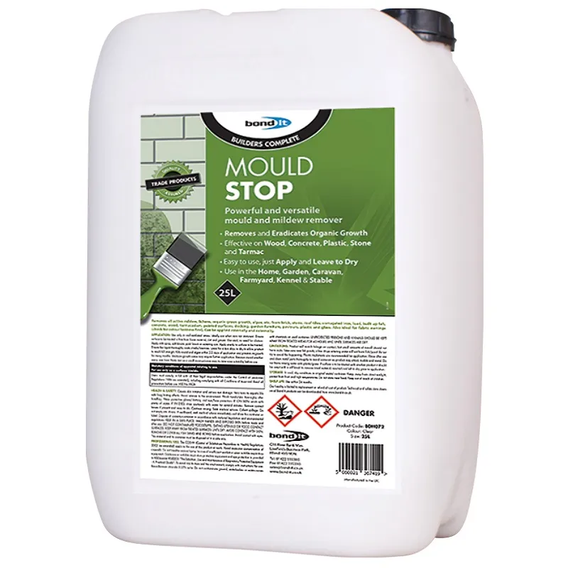Bond It – Mould Stop Moss and Mildew Remover – 25L (BDH072) Bond It – Mould Stop Moss and Mildew Remover – 25L (BDH072)