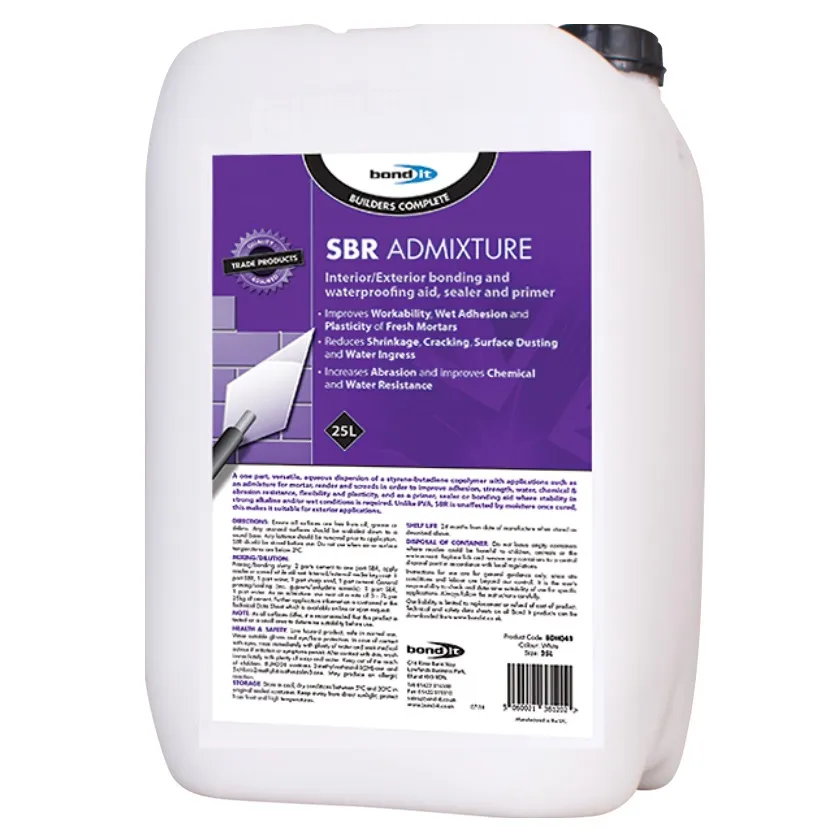 Bond It – SBR Admixture Waterproof Bonding Agent 25 Litre (BDH041) Bond It – SBR Admixture Waterproof Bonding Agent 25 Litre (BDH041)