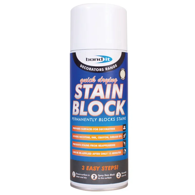 Bond It – Stainblock White Interior Wall Paint – Spray Applied Stain Block (BDSB400) Bond It – Stainblock White Interior Wall Paint – Spray Applied Stain Block (BDSB400)