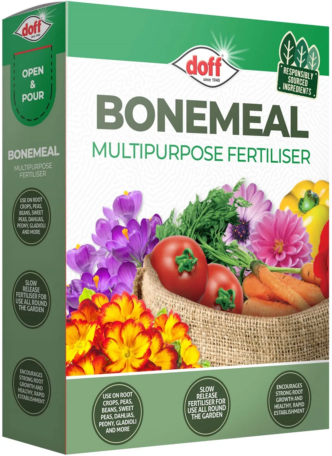 Doff Bonemeal Slow Release Garden Fertiliser 2kg for Healthy Plants Doff Bonemeal Slow Release Garden Fertiliser 2kg for Healthy Plants (F-MA-B00-DOF)