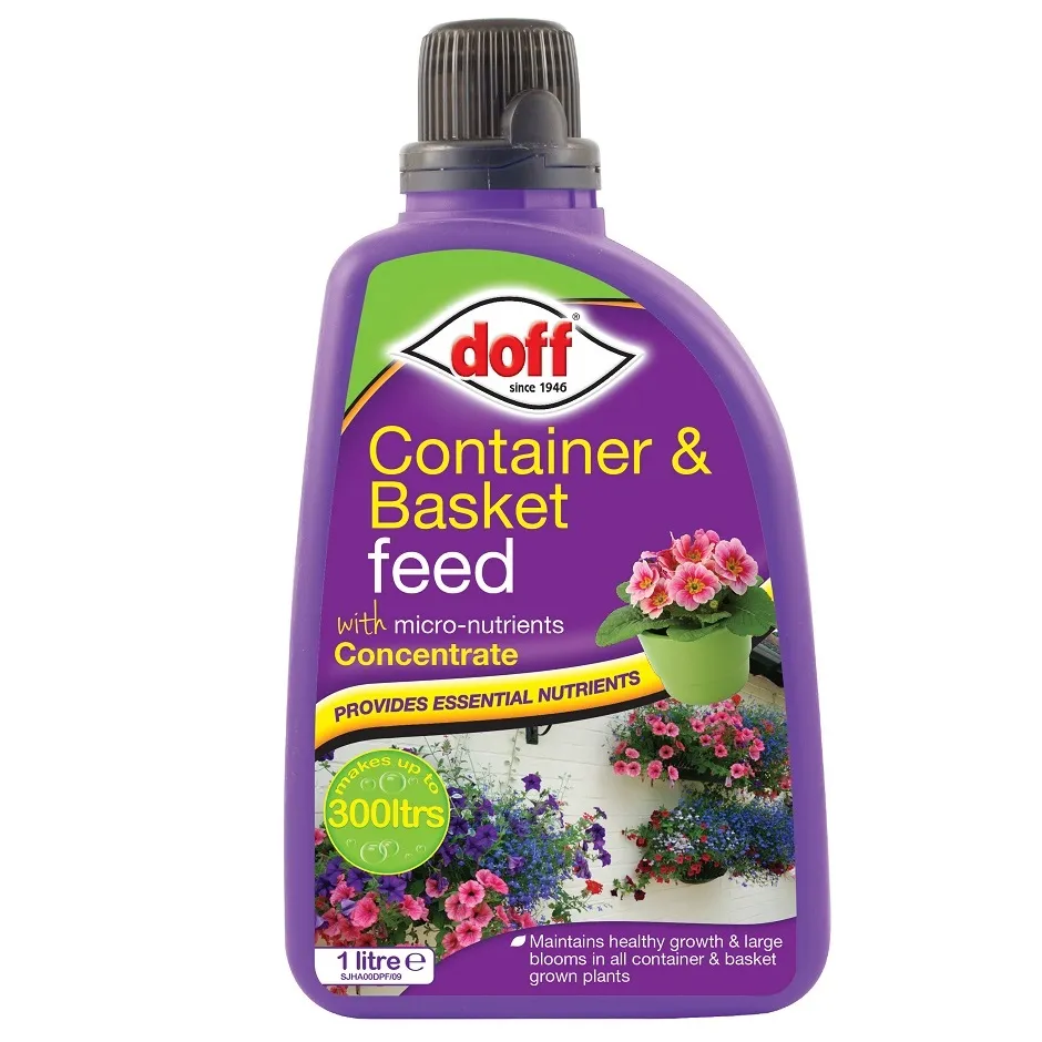 Doff Container & Basket Plant Food 1L for Flower and Vegetable Growth Doff Container & Basket Plant Food 1L for Flower and Vegetable Growth (F-JH-A00-DOF)