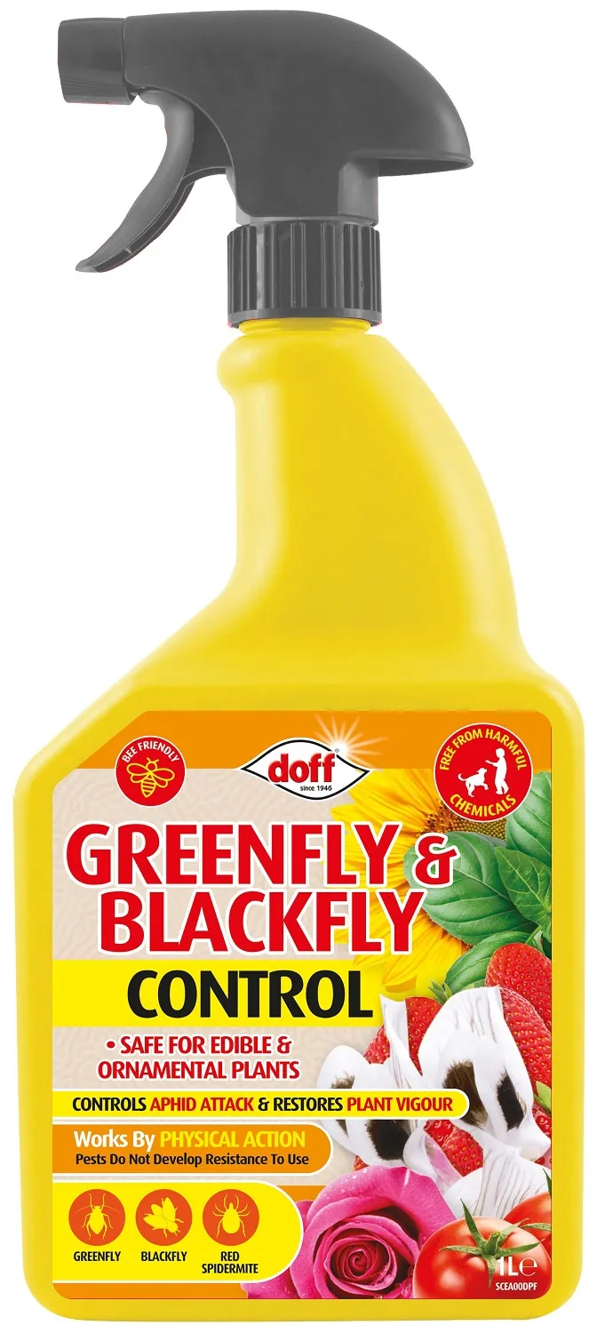 Doff Greenfly and Blackfly Control Spray for Plants 1 Litre (F-CE-A00-DOF)