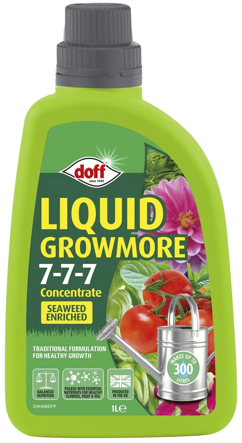Doff Liquid Growmore 7-7-7 Concentrate for Plants and Vegetables – 1 Litre (F-HI-A00-DOF)
