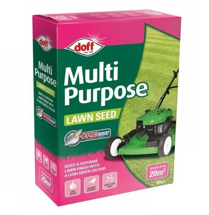 Doff Multi-Purpose Lawn Grass Seed for Lush Growth – 500g (F-LD-500-DOF) Doff Multi-Purpose Lawn Grass Seed for Lush Growth – 500g (F-LD-500-DOF)