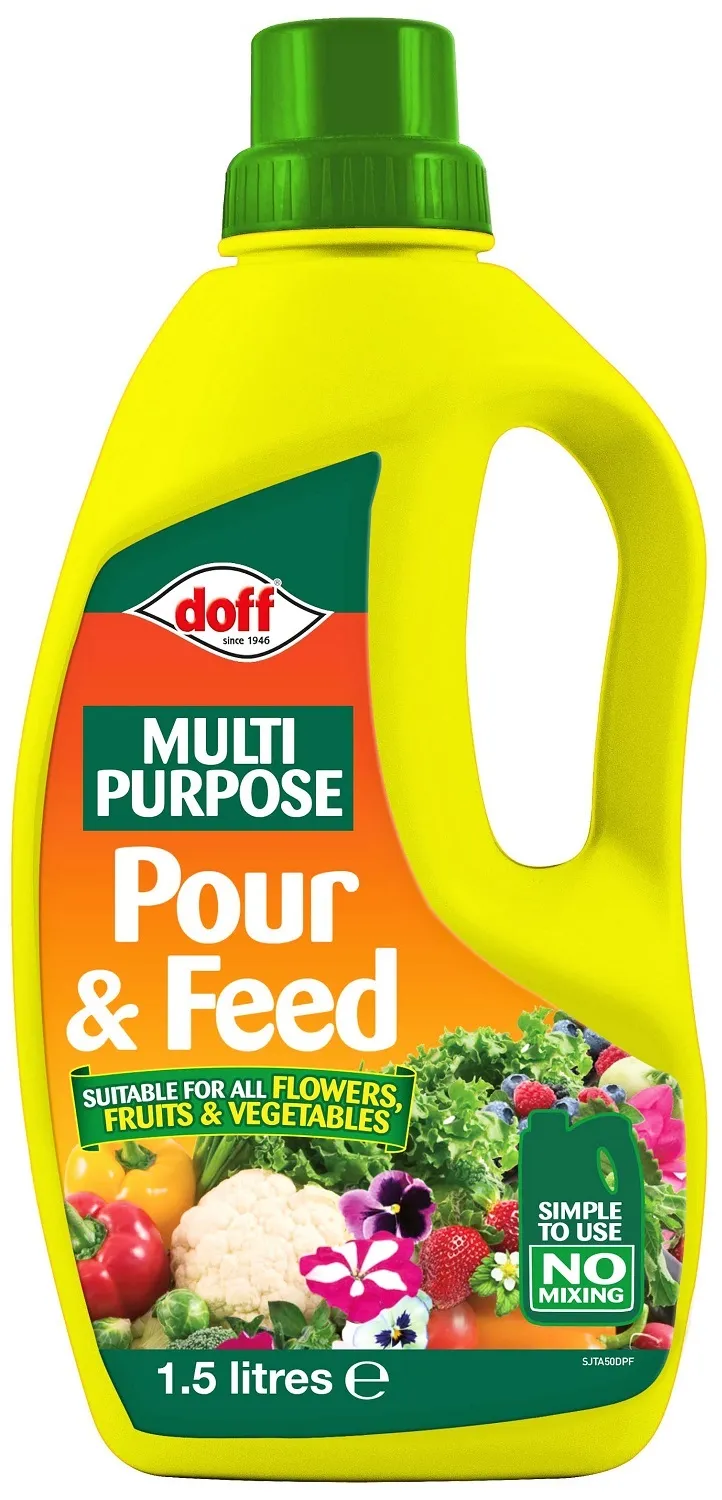 Doff Multi-Purpose Pour and Feed Plant Food – 1 Litre (F-JT-A50-DOF)