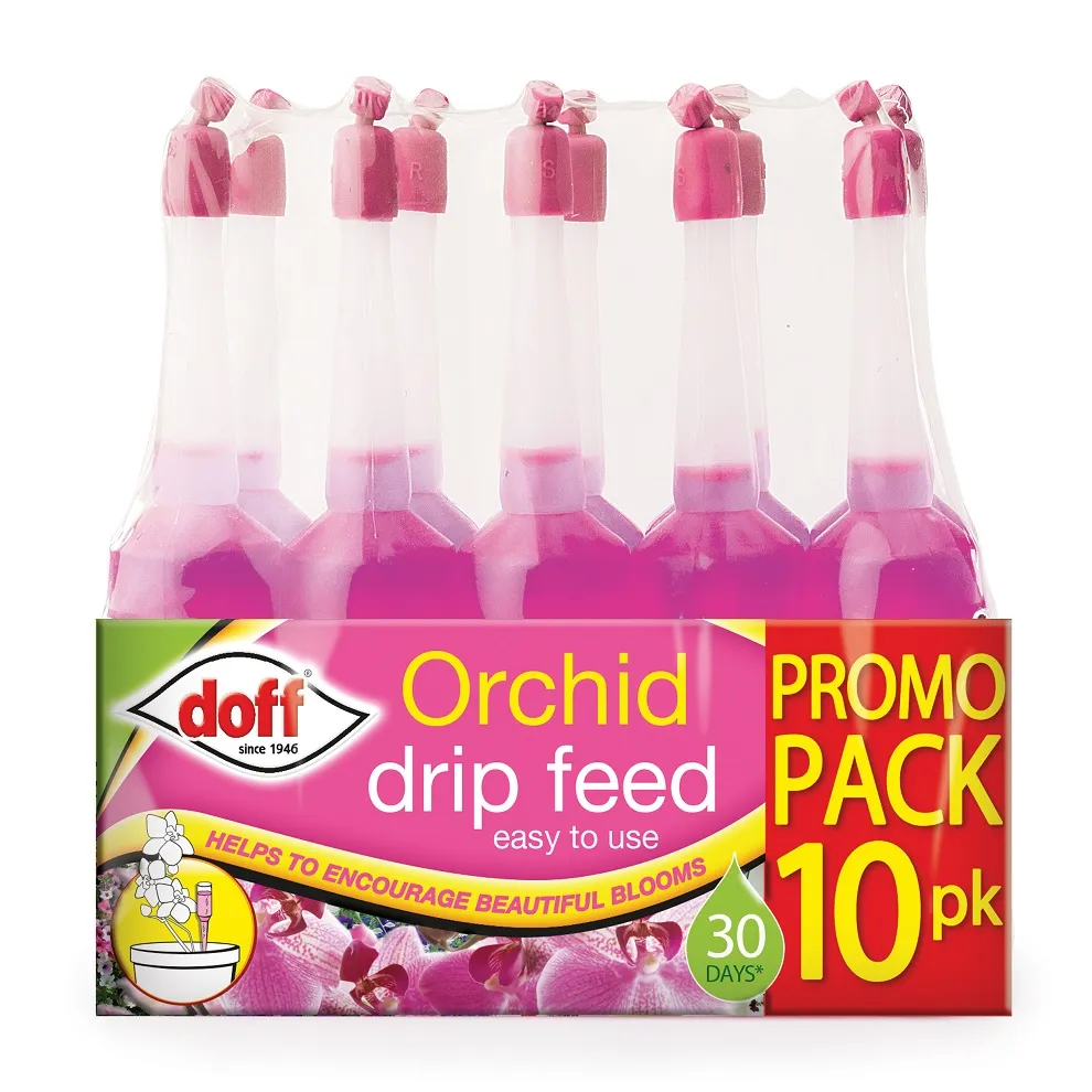 Doff Orchid Drip Feeders 10 Pack for Simple Plant Fertilisation Doff Orchid Drip Feeders 10 Pack for Simple Plant Fertilisation (DP1044)