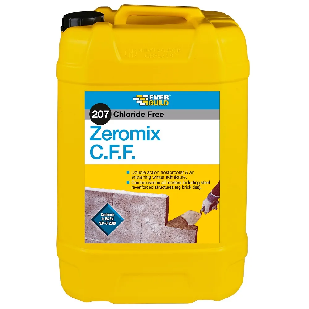 Everbuild 207 Zeromix CFF Frostproofer Mortar Admixture 25L (488858)