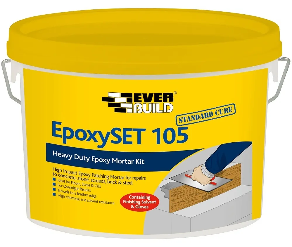everbuild-epoxyset-105-standard-cure-mortar-repair-kit-4kg-epox1054-tub Everbuild Epoxyset 105 Standard Cure Patch Repair Mortar 4kg 490359 (EPOX1054)
