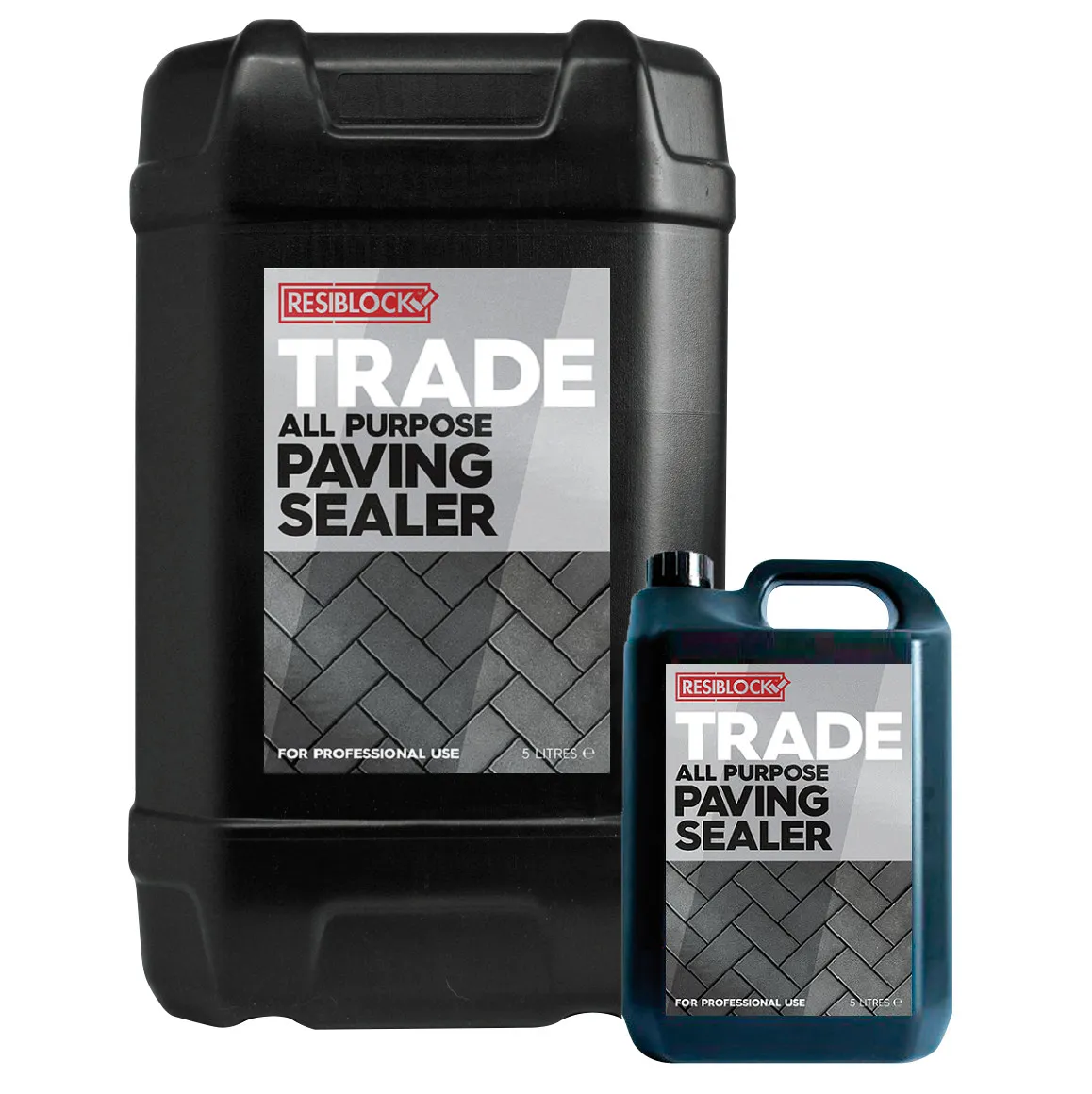 Resiblock Trade – All Purpose Paving and Block Paving Sealer 25L 171757 (RBTRAD25)