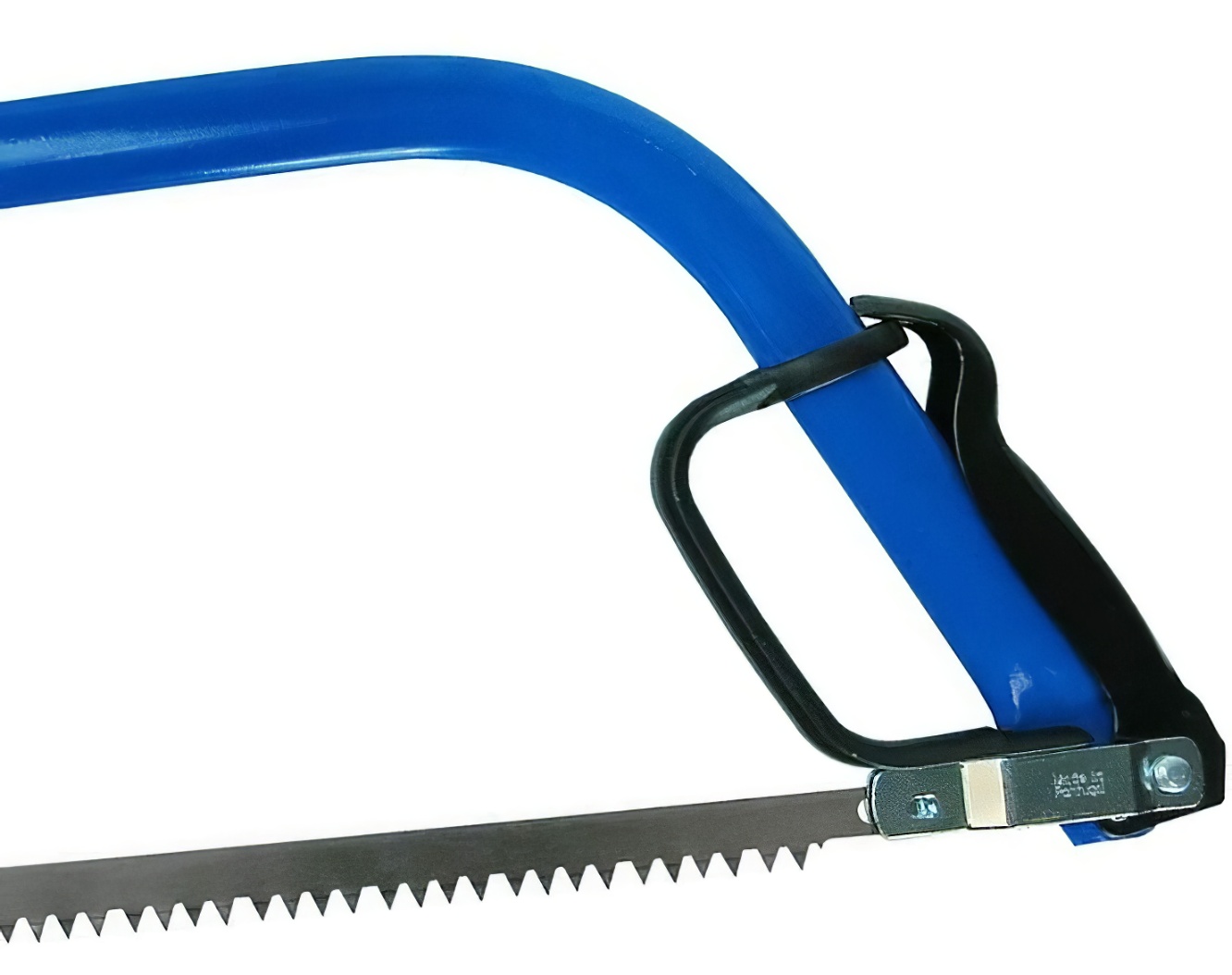 Blue Faithfull Garden 24-inch bowsaw with an extra blade for wood cutting FAIBOW24.
