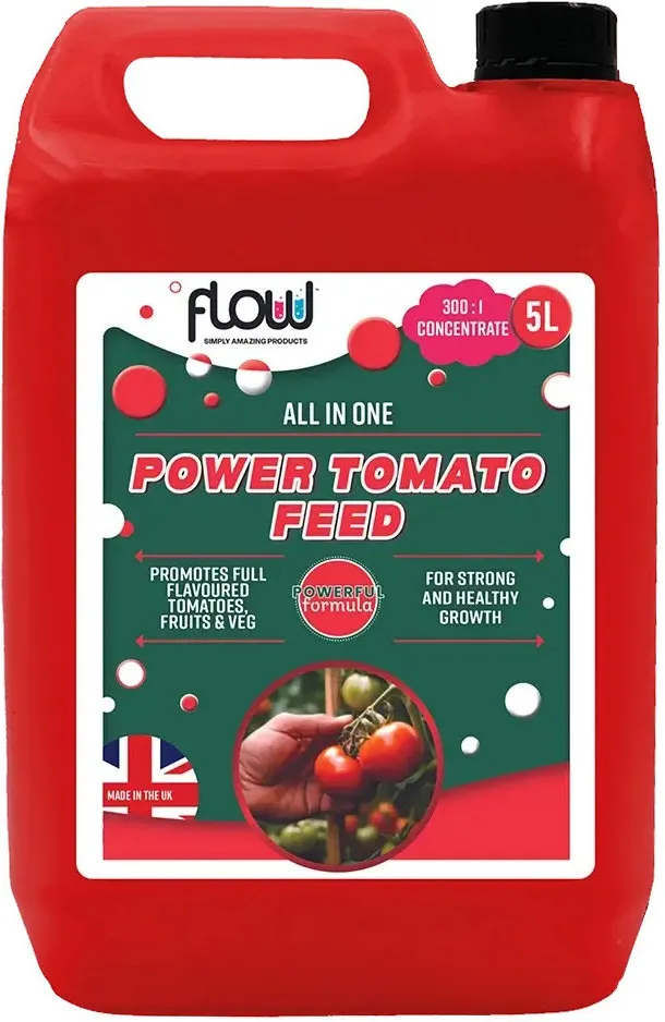 Flow Power Liquid Tomato Feed Concentrated Plant Food – 5L Flow Power Liquid Tomato Feed Concentrated Plant Food – 5L (TOMATO5L)
