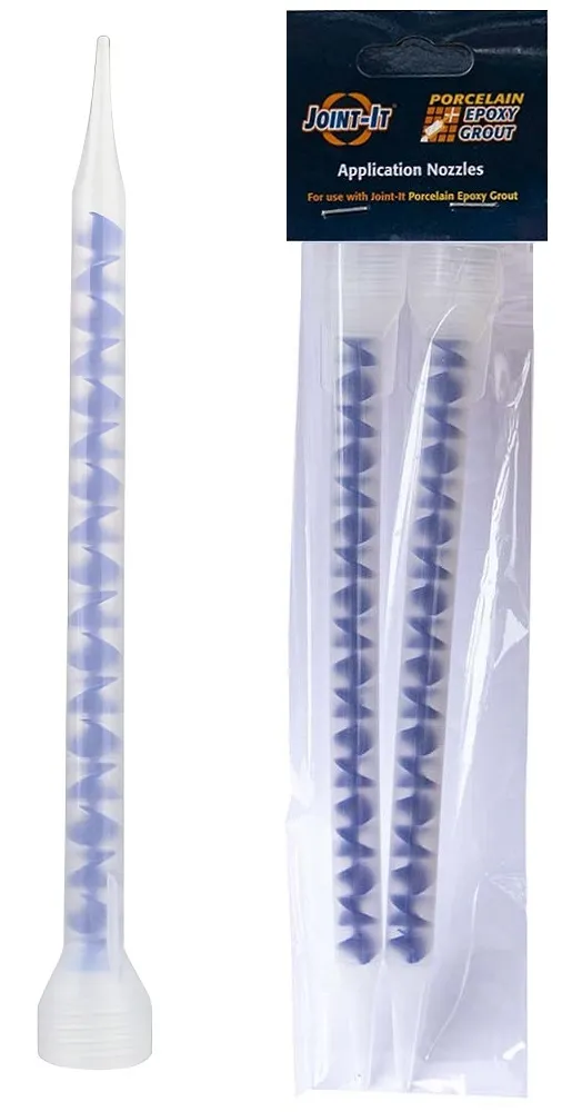 Joint It Porcelain Epoxy Grout Mixing Nozzle Twin Pack (EGAN2)