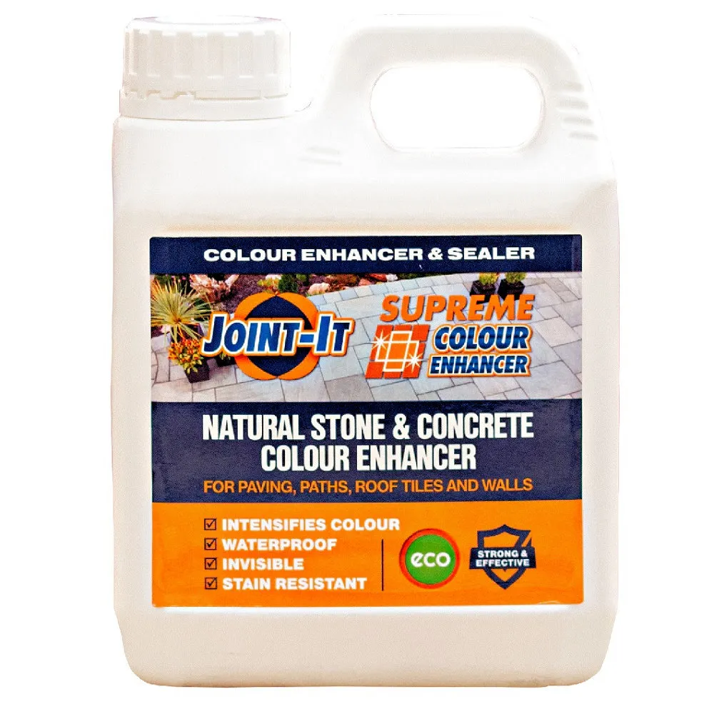 Joint It Supreme Colour Enhancer and Sealer for Natural Stone – 1L Joint It Supreme Colour Enhancer and Sealer for Natural Stone – 1L (SUPC1)