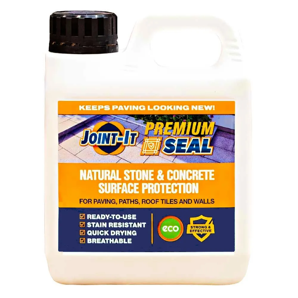 Joint It Premium Seal Sealer for High-Gloss Stone Protection 1L Joint It Premium Seal Natural Stone and Concrete Surface Protection 1L (PRES1)