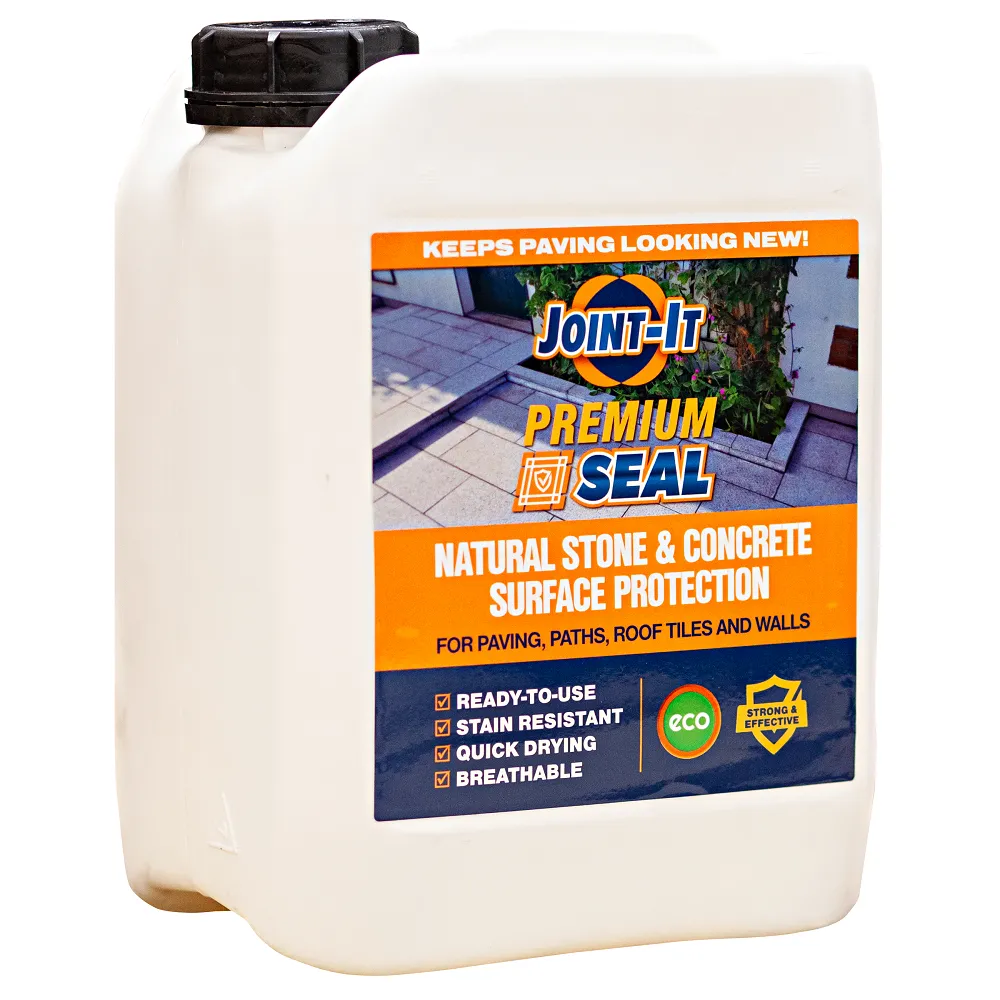 Joint It Premium Seal Sealer for Paving Protection 5L Joint It Premium Seal Natural Stone and Concrete Surface Protection 5L (PRES5)