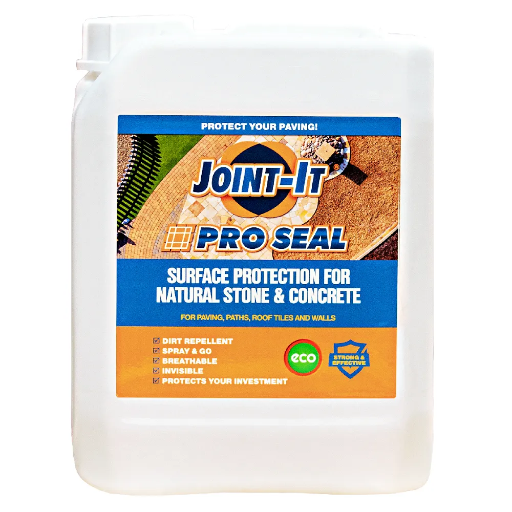 Joint It Pro Seal Trade Weatherproofing Sealer for Paving and Stone 5L Joint It Pro Seal Trade Weatherproofing Sealer for Paving and Stone 5L (PRO002)