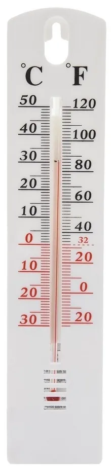 Large Indoor Outdoor Garden Wall Thermometer GT195 Path and Patio Silverline Large Indoor and Outdoor Garden Wall Thermometer for Easy Reading (GT195)
