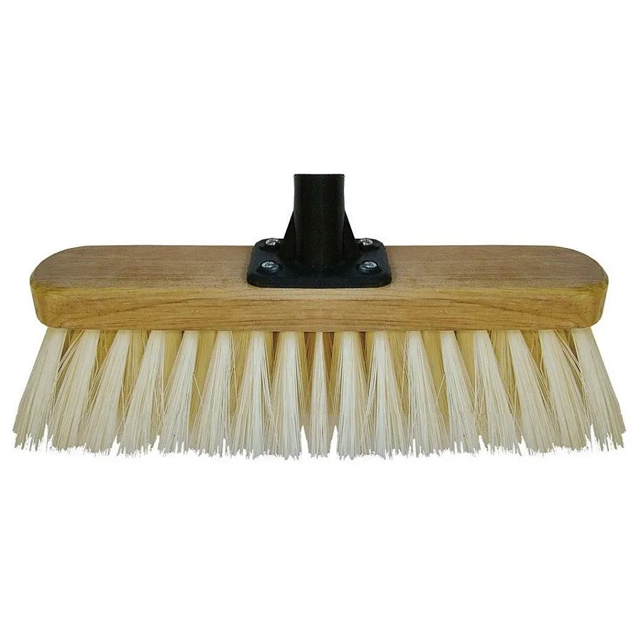 Marksman 12 Inch Soft PVC Broom Head for Indoor Use – Cream (24012C) Marksman 12 Inch Soft PVC Broom Head for Indoor Use – Cream (24012C)