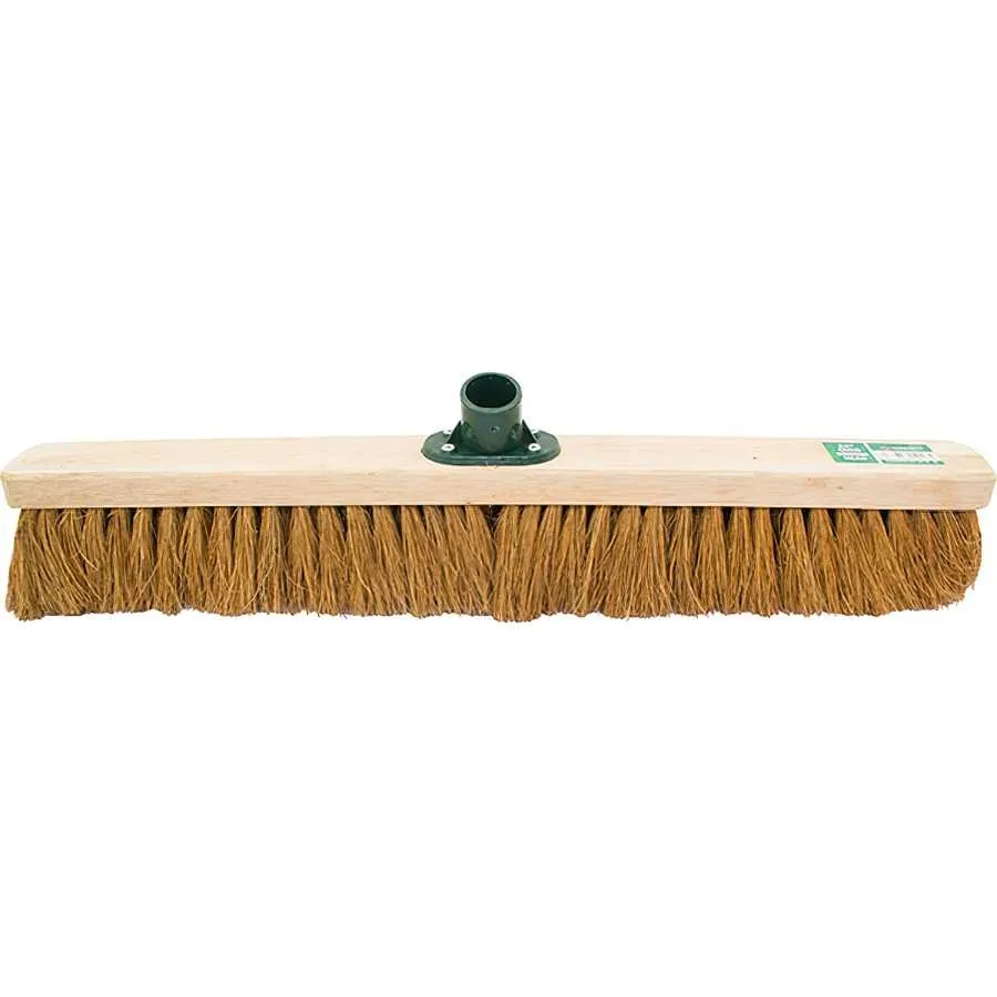 Marksman Large Soft Natural Coco Broom Head 24 Inch for Gentle Cleaning (24027C) Marksman Large Soft Natural Coco Broom Head 24 Inch for Gentle Cleaning (24027C)