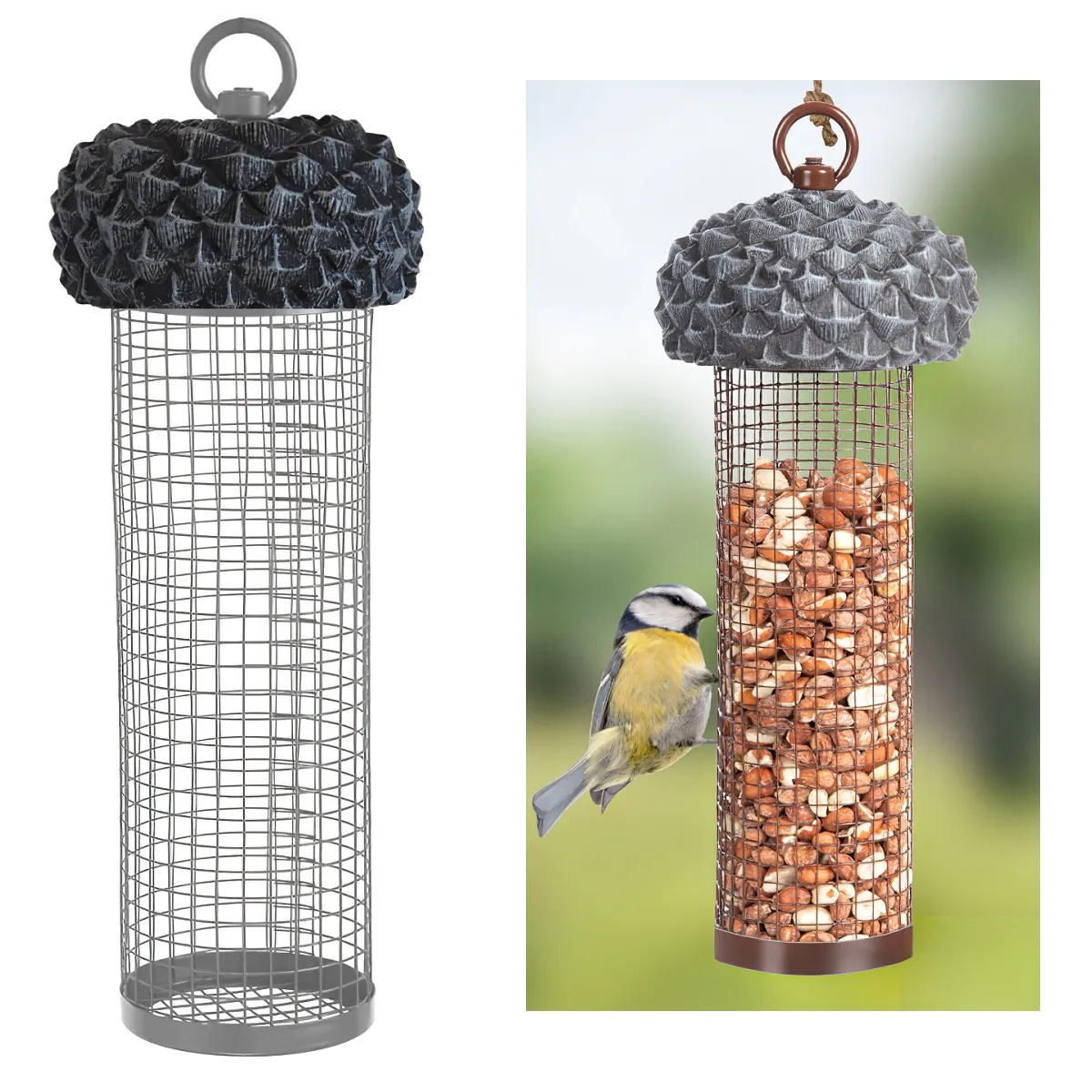 Natures Market Wild Bird Acorn Nut Feeder for Garden Birds (BFACORNN) Natures Market Wild Bird Acorn Nut Feeder for Garden Birds (BFACORNN)