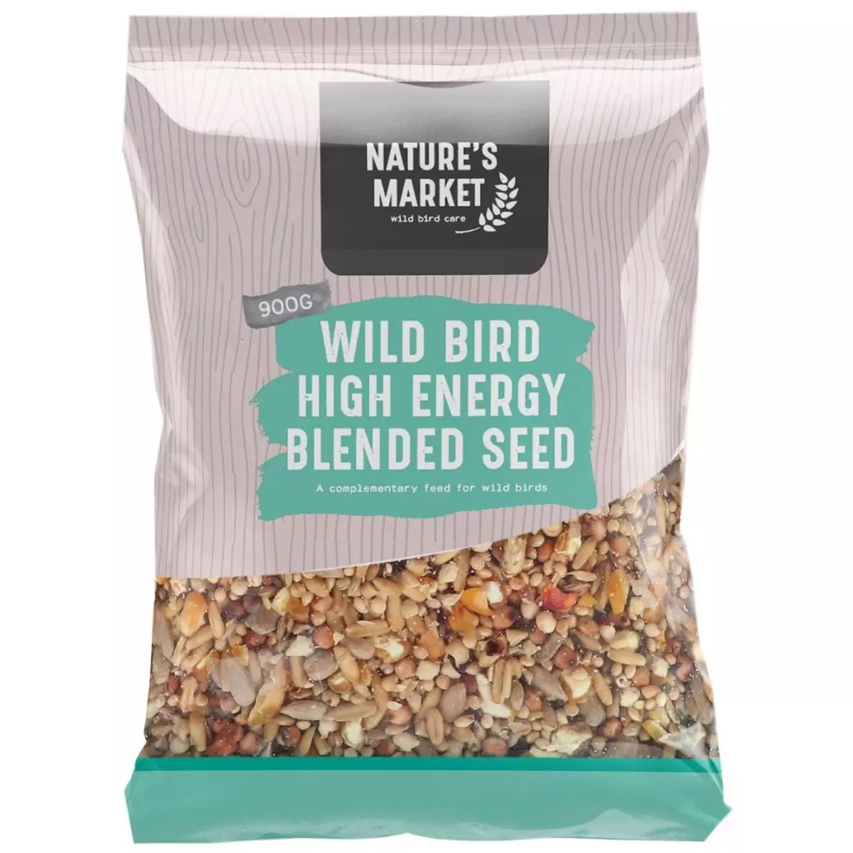 Bag of Natures Market Wild Bird High Energy Seed Blend