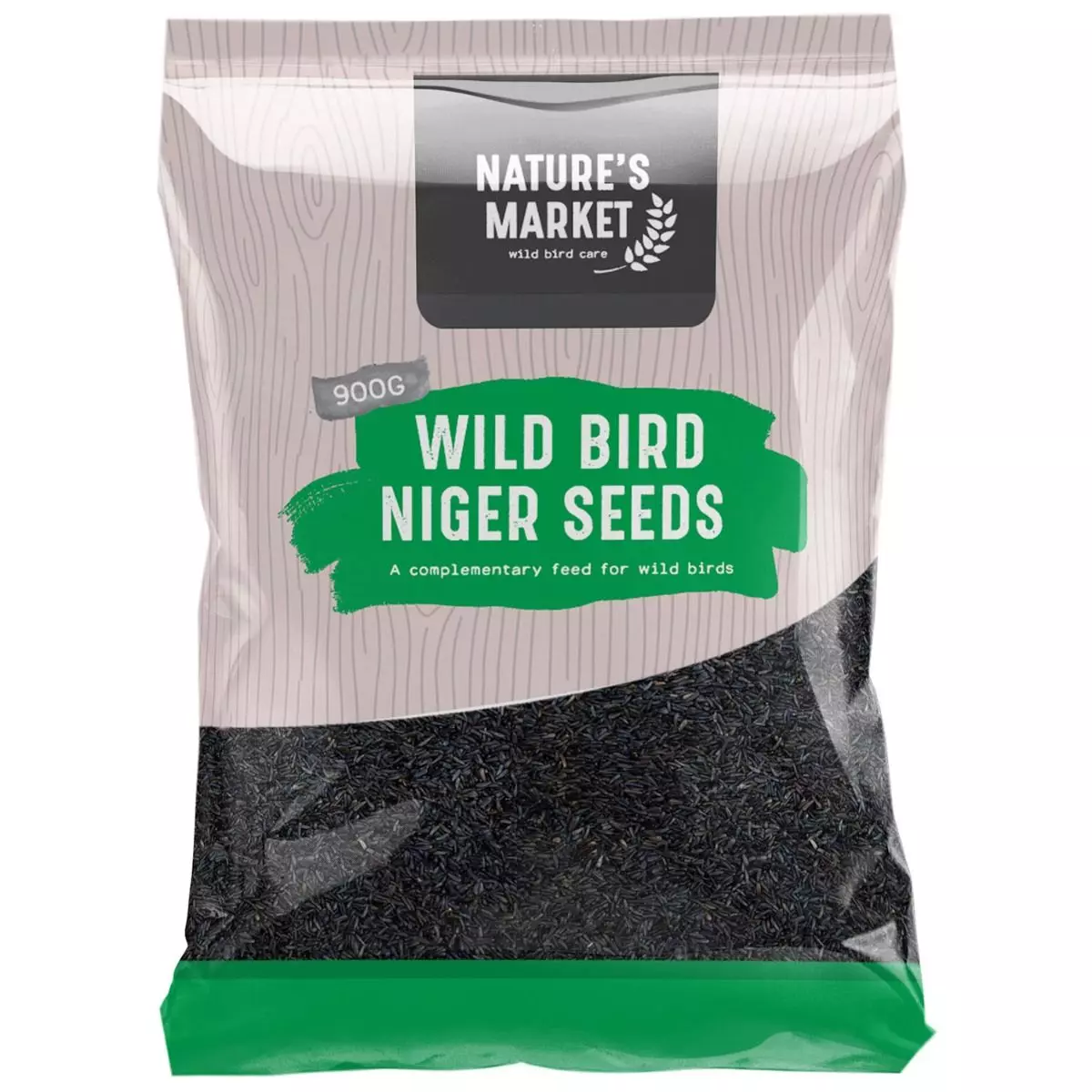 Bag of Natures Market Wild Bird Food Niger Seed