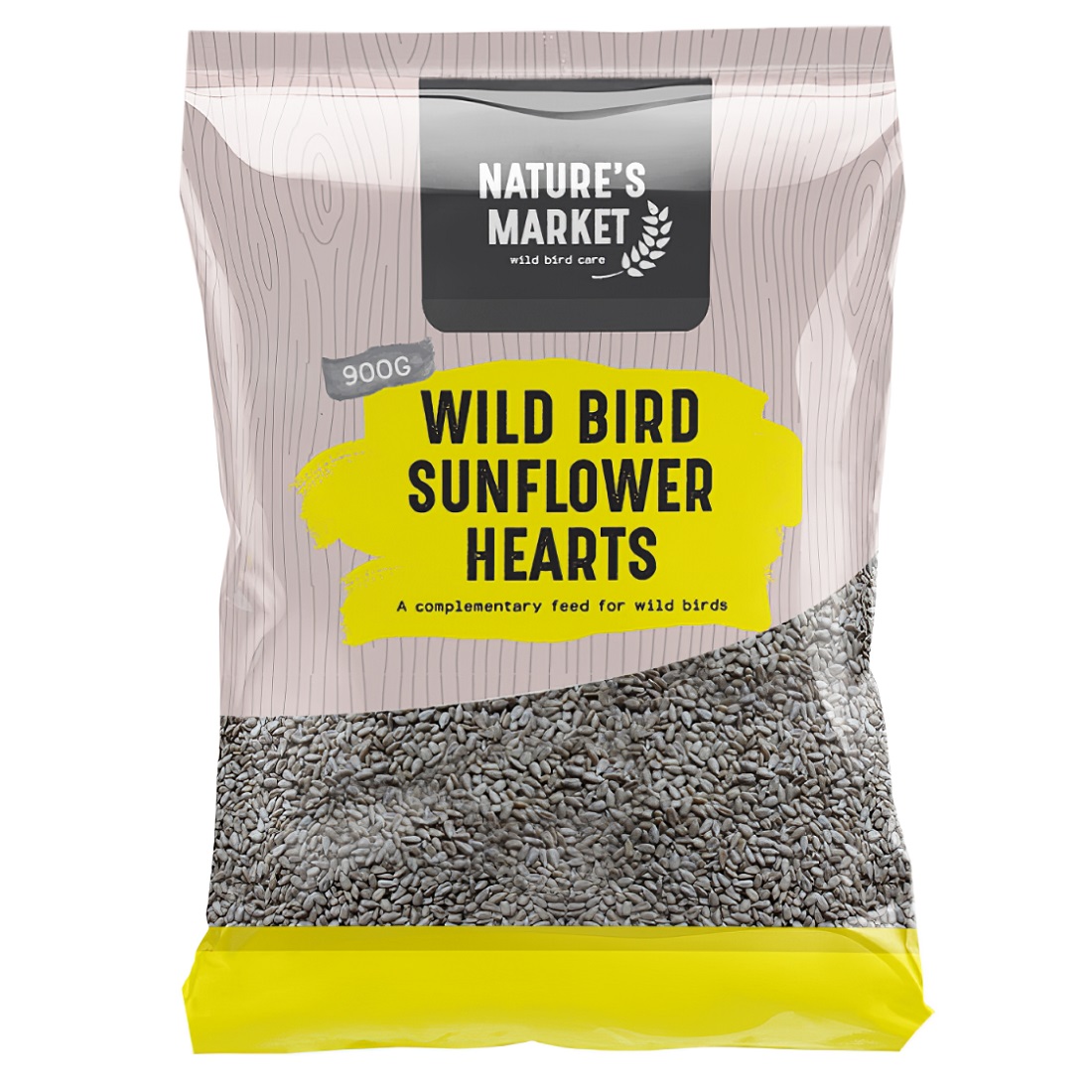 Bag of Natures Market Wild Bird Food Sunflower Seed Hearts