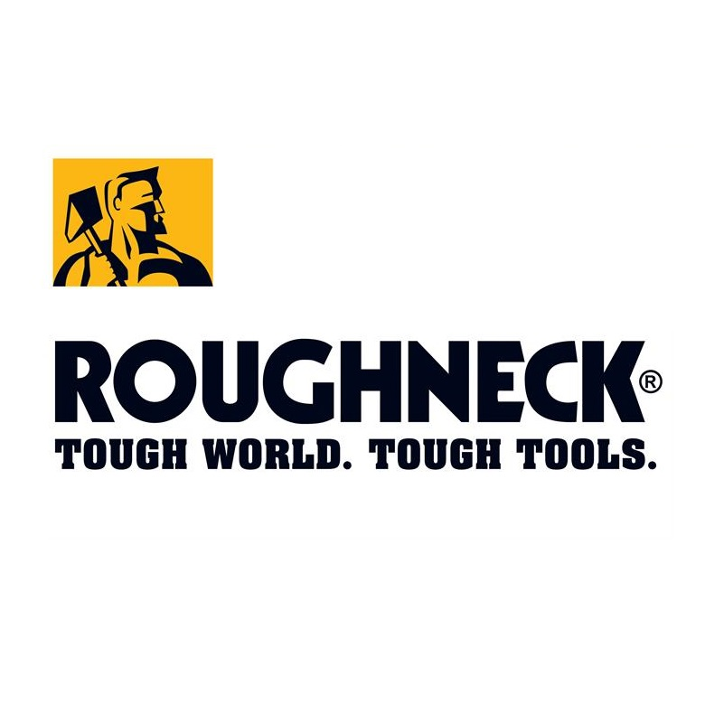 Roughneck logo with the slogan