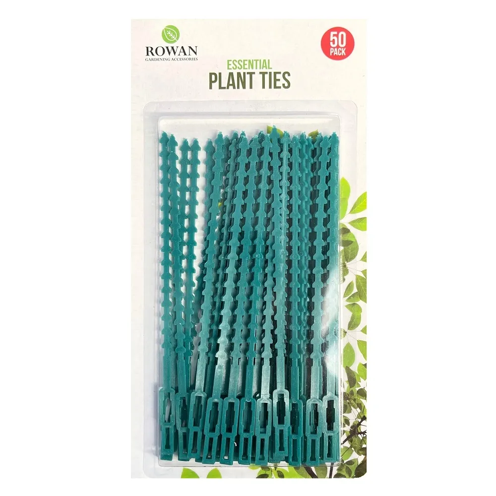 Rowan Garden – Reusable Adjustable Green Plant Ties 50 Pack (GAR0822) Rowan Garden – Reusable Adjustable Green Plant Ties 50 Pack (GAR0822)
