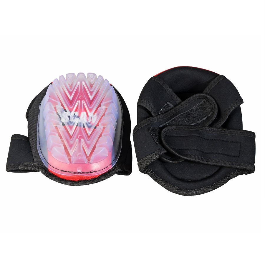 Pair of Scan Scappekpcap Gel Knee Pads with black straps and textured surface for safety and protection.