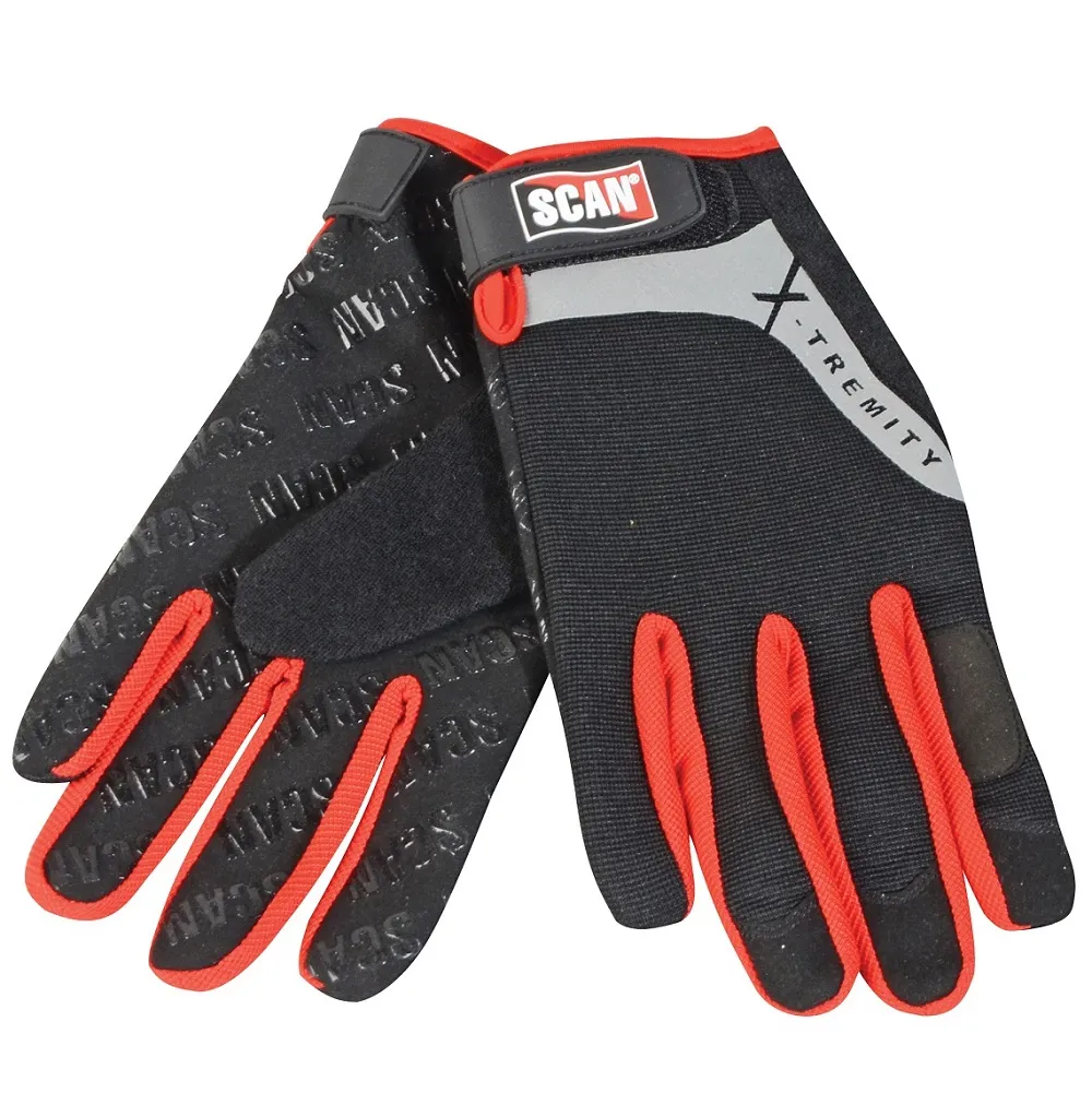 Scan Grip Work Gloves Large for Flexible Hand Protection (SCAGLOTOUCH) Scan Grip Work Gloves Large for Flexible Hand Protection (SCAGLOTOUCH)