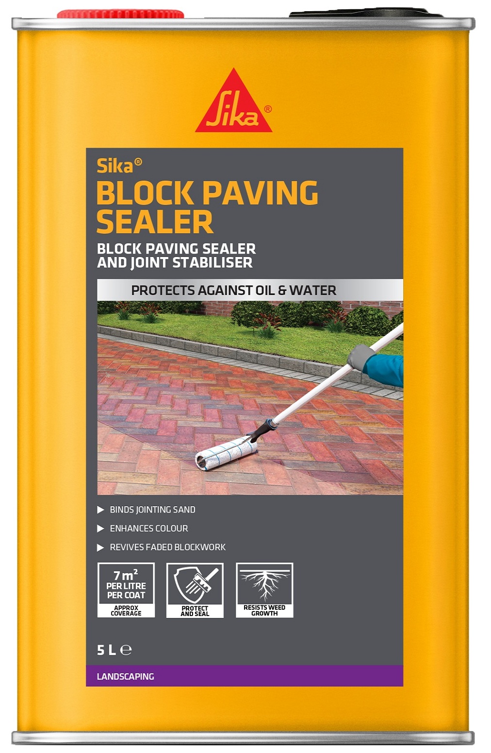 Sika Block Paving Sealer 5 Litre 881569