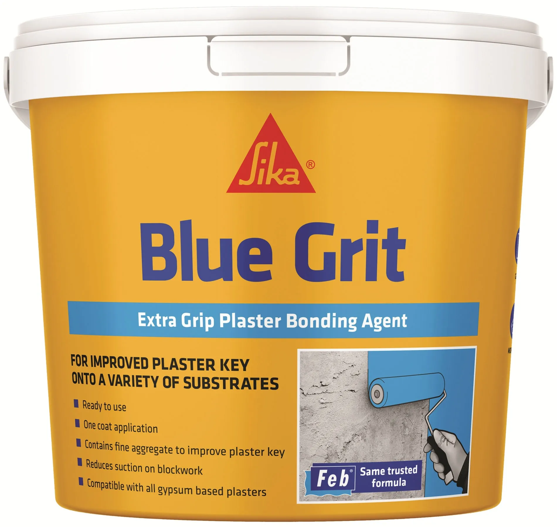 sika-feb-blue-grit-plasterers-grip-prep-key-coat-bonding-agent-5-litre-10-litre-1 Sika Blue Grit Plaster Grip Prep Coat 10L for Walls and Plastering (849327)