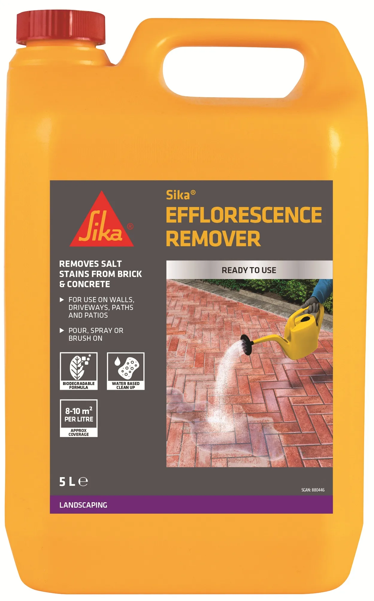 sika-salt-away-effflorescence-remover-5-litre-880503 Sika Efflorescence Remover 5 Litre 880503 for Salt Removal