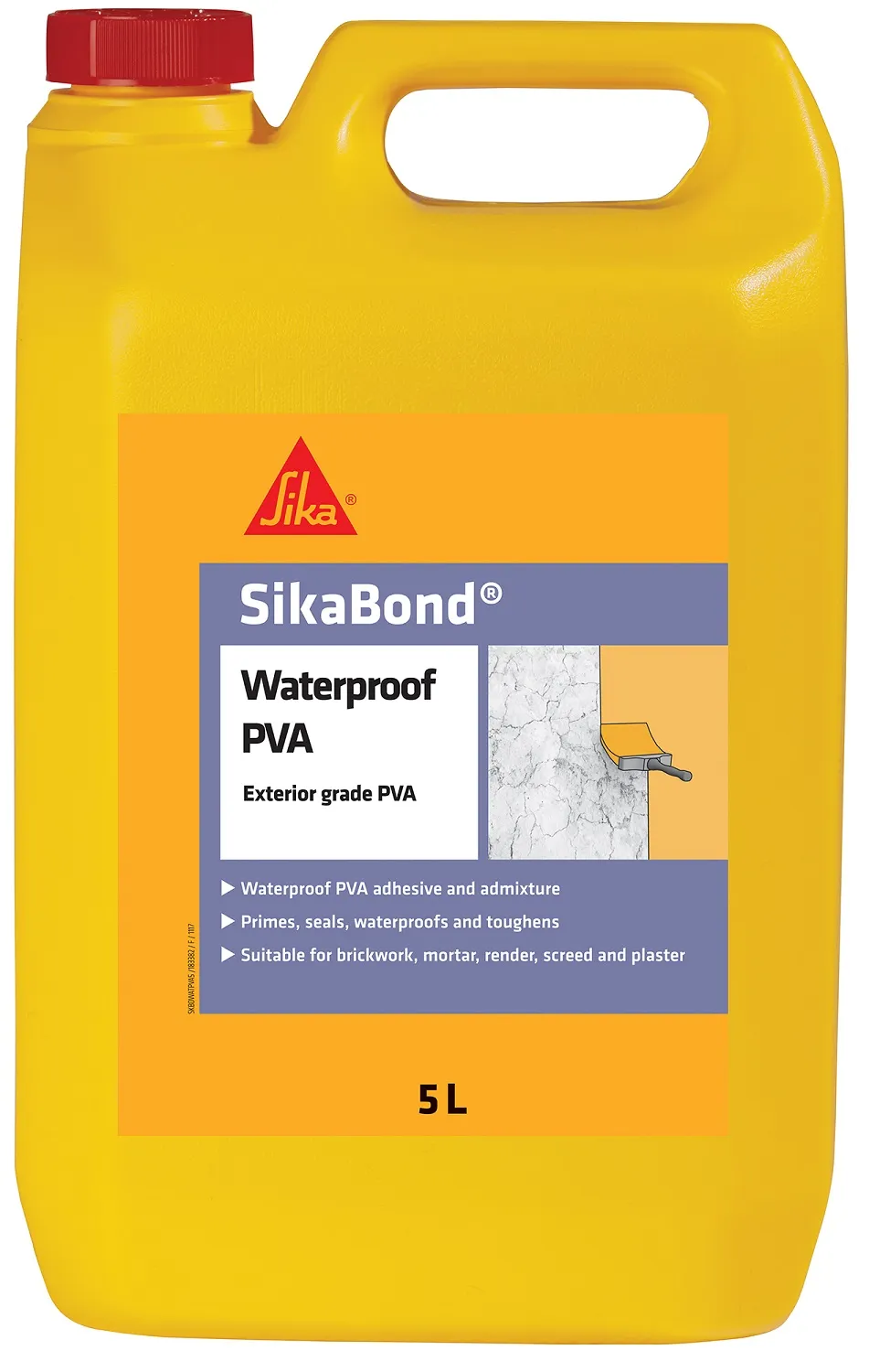 Sika Sikabond Waterproof PVA 5L for Indoor and Outdoor Bonding Sika Sikabond Waterproof PVA 5L for Indoor and Outdoor Bonding (892721)