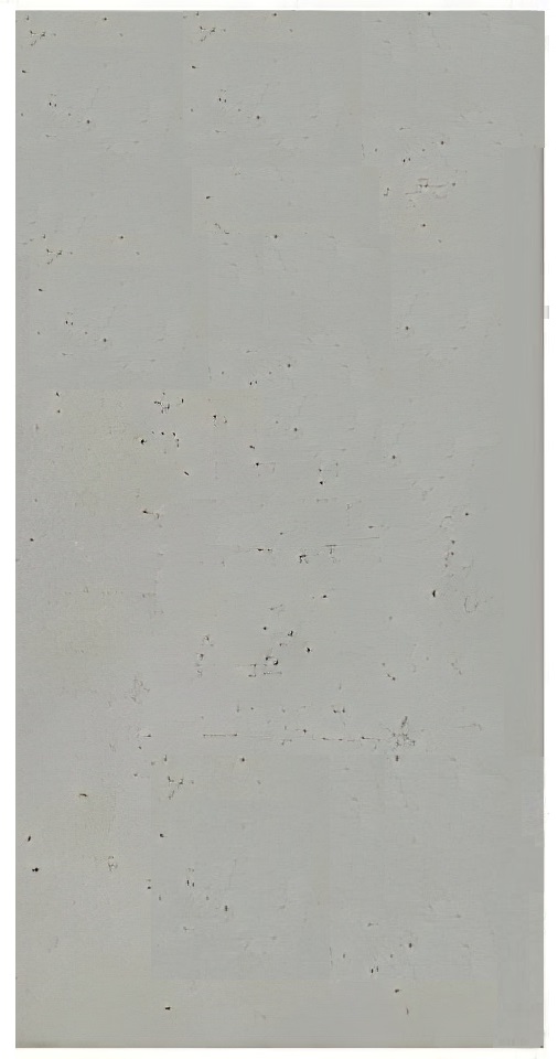 Light grey porcelain paving jointing compound with a smooth texture.