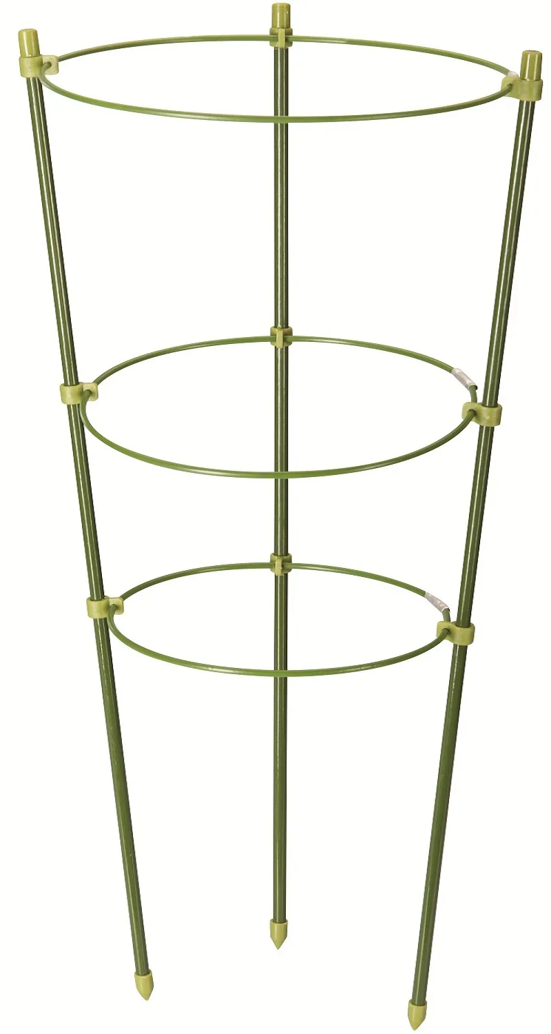 Silverline 3 Ring Garden Plant Support 450mm High for Stable Growth (240028)