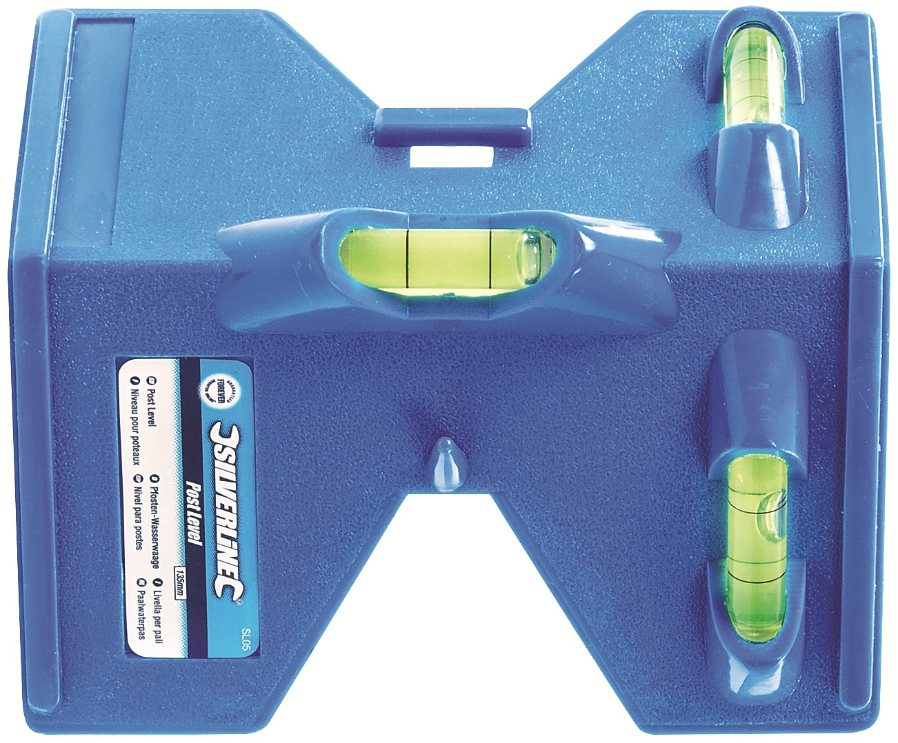 Blue Silverline 3 vial level horizontal levelling